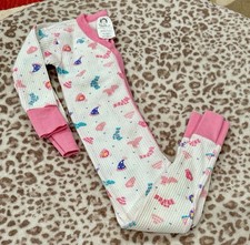 Vintage Girls Gerber Thermal Pajama 36 Months