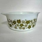 Vintage 1.5 Qt Pyrex Crazy Daisy Spring Blossom 474-B Casserole Mixing Bowl Dish