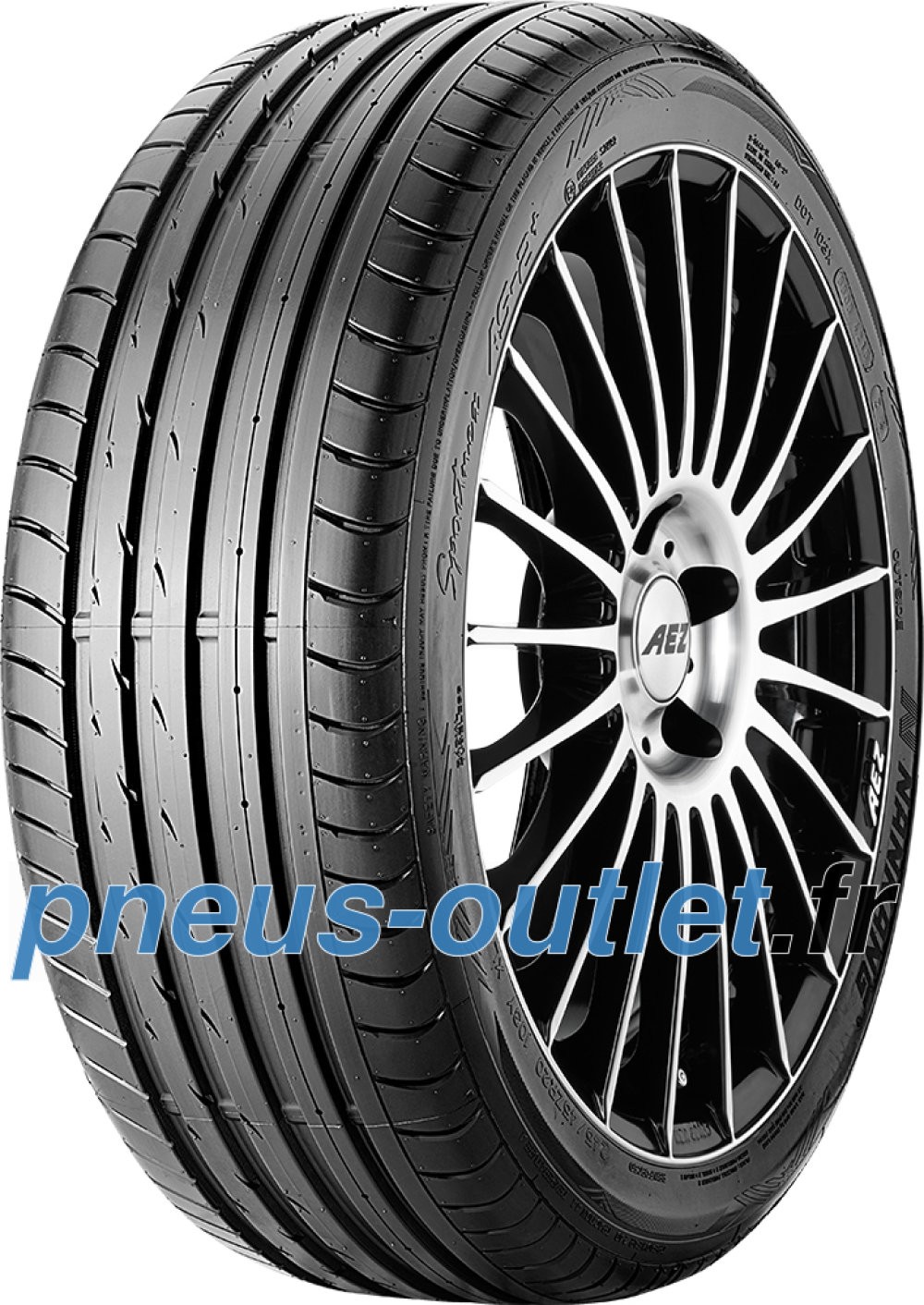 Pneu Nankang Sportnex AS-2+ 275/30 ZR19 96Y XL pour berlines de sport - 2