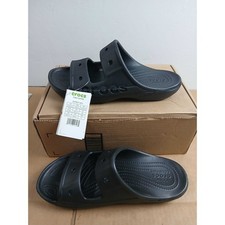 NWT Crocs Baya Sandal Black Unisex W12 / M10