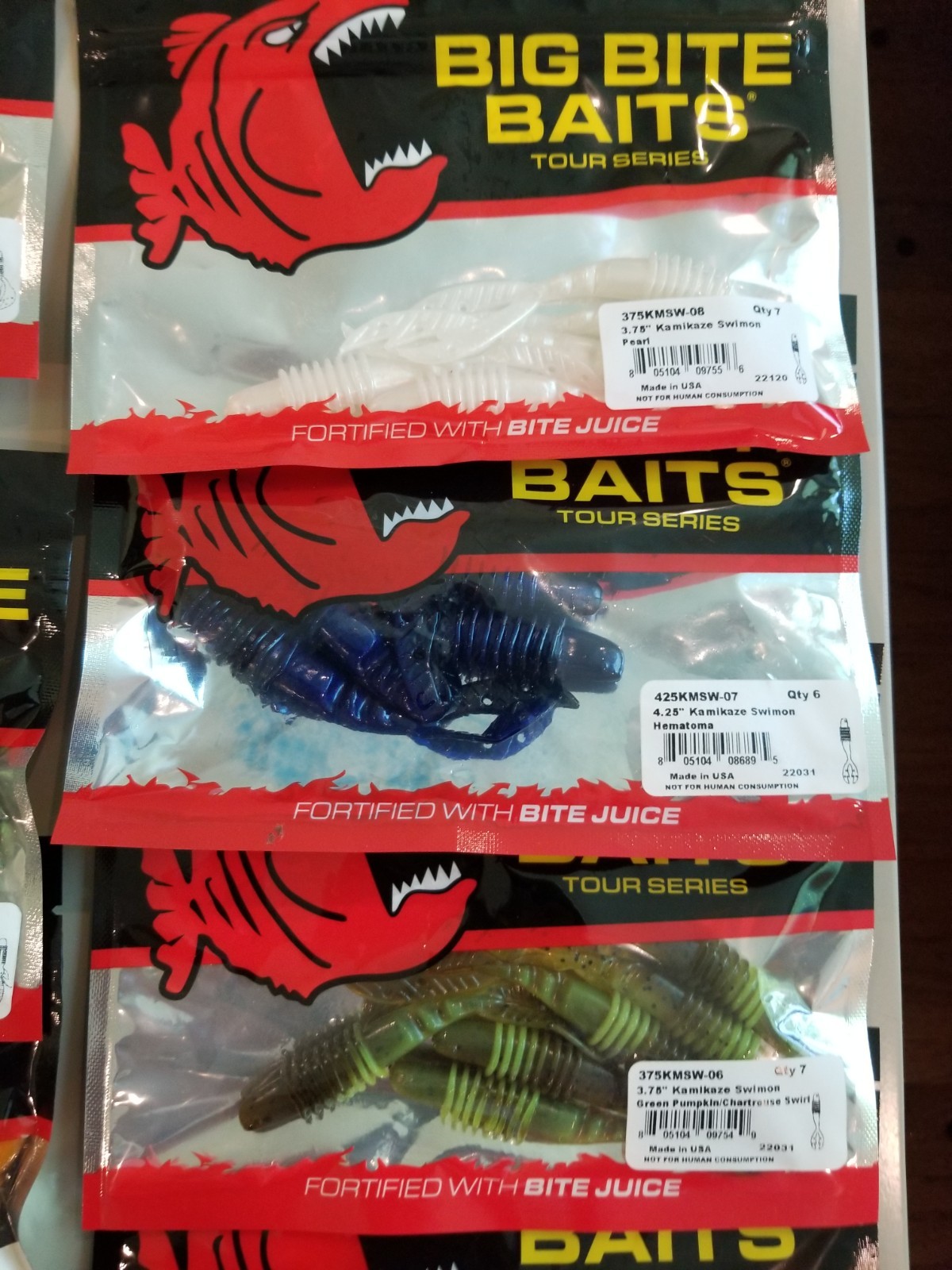 Huge Big Bite Baits Lures Bundle - Creatures, Tubes, Dropshots and More!