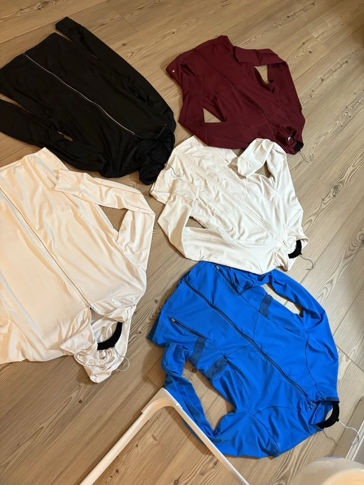 Lote de 5 chaquetas de ropa deportiva para mujer. L/Xl Marika Fabletics Target Usado en Excelente Condición Foto 2 de 4