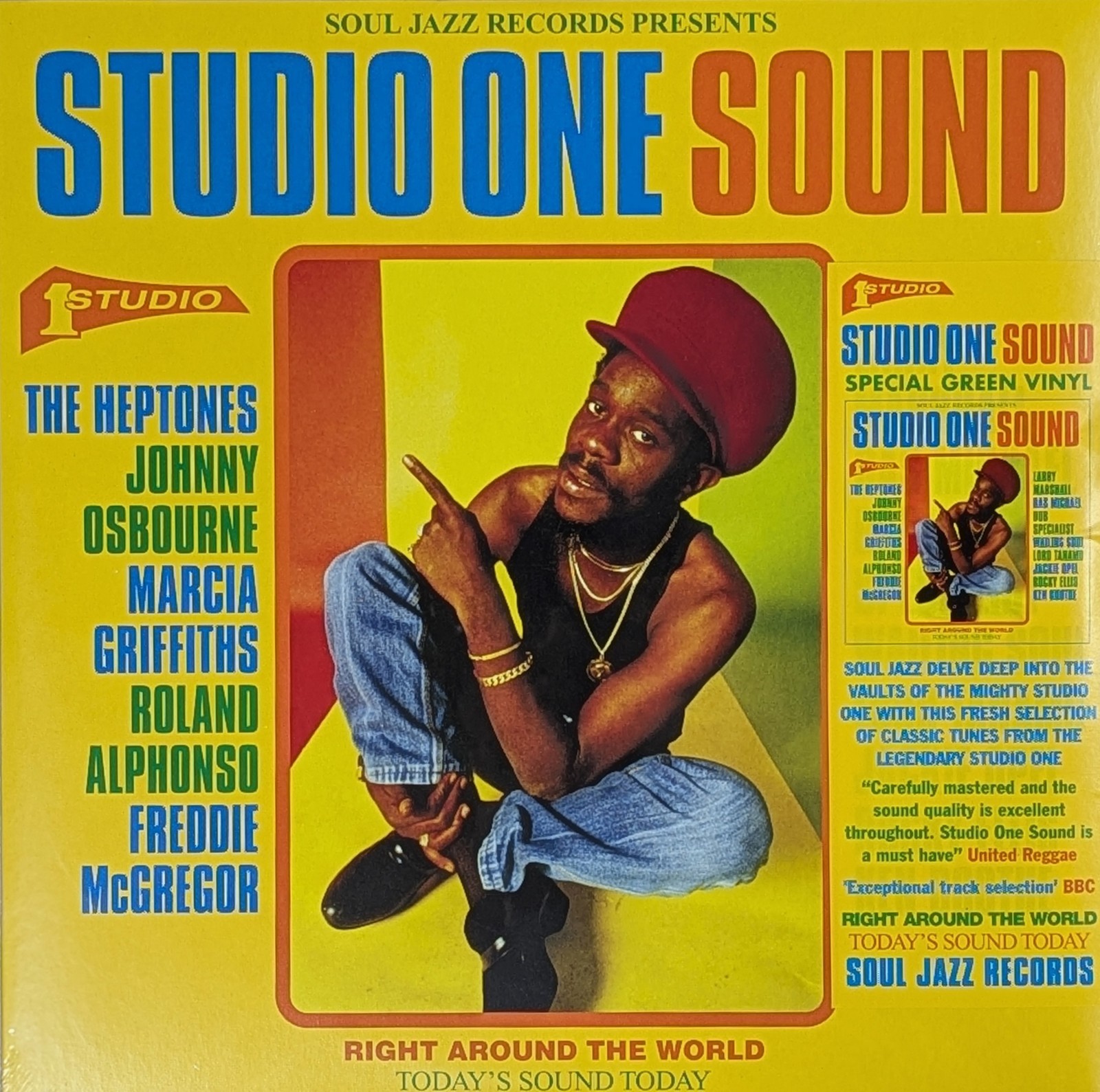 Soul Jazz Records Presents Studio One Sound SEALED limited 2LP Green Vinyl RSD