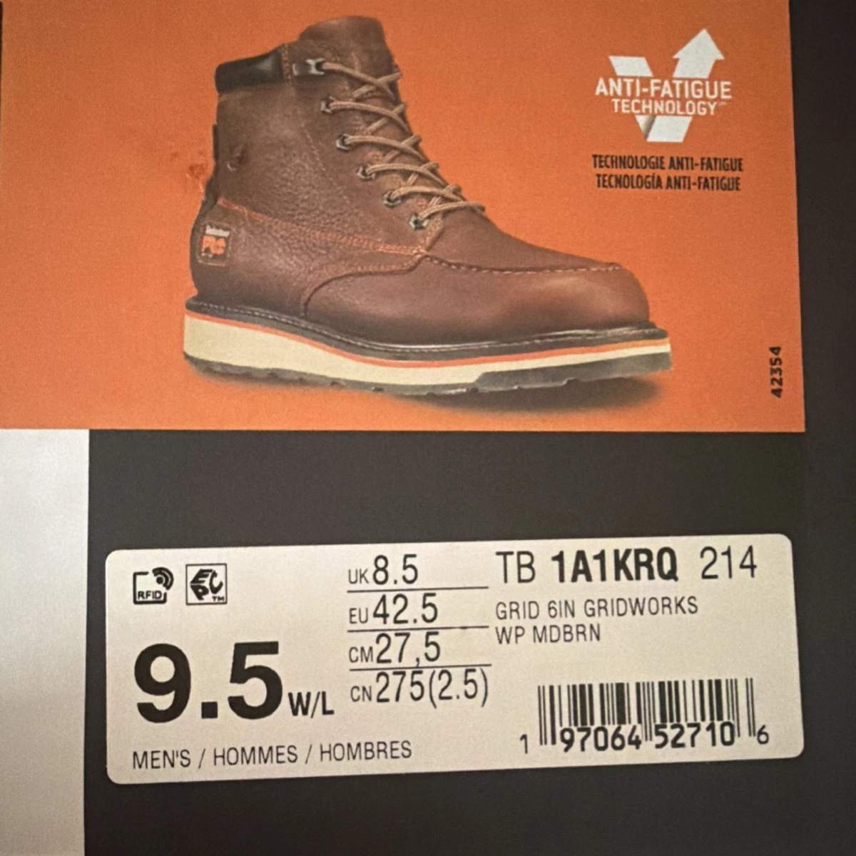 Timberland Pro 9.5 (Men's) Shoe Industrial Work Boots & Shoes for