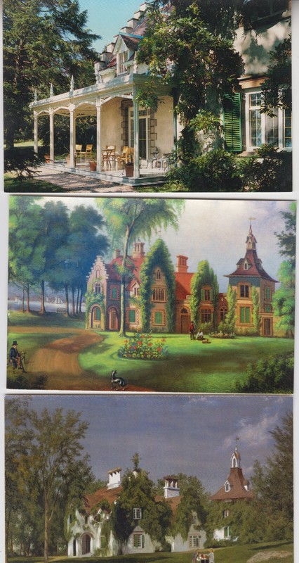 Tarrytown NY Sunnyside Homes Historic Hudson Valley. Washington Irving Postcards
