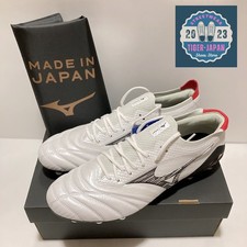MIZUNO Morelia Neo 4 IV Beta Japan P1GA234009 White Pearl Black Soccer Shoes