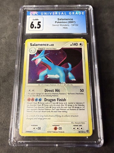 Salamence graded CGC 6.5 for sale on eBay