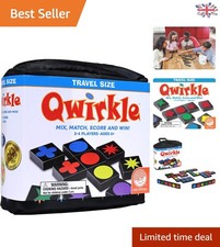 Travel Size Qwirkle: Engage in Strategic Fun Anywhere with 108 Wooden Tiles