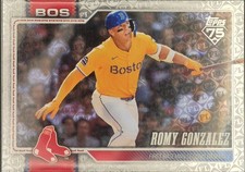 Romy Gonzalez 2026 Topps Series 1 Spring Training Foil #294 NM-MT