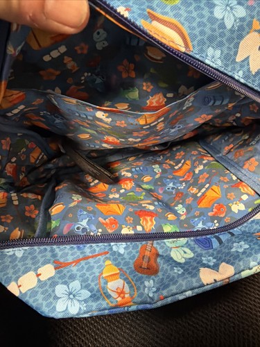 NWT Disney Stitch Loungefly Mini Backpack Camping Adventure wdbk3646 - Picture 8 of 9
