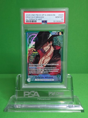 2025 Dracule Mihawk [Alternate Art] #OP14-020