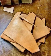 1 KG Pezzi di CUOIO Toscano Vera Pelle lavorazione artigiana DIY Patchwork ITALY