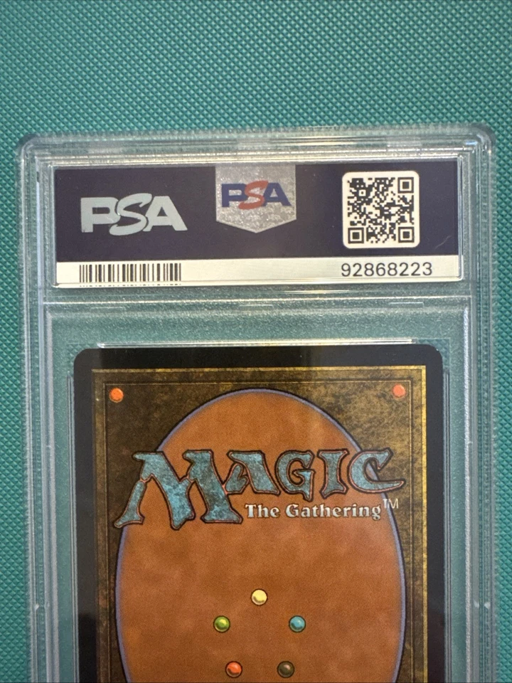 PSA 8 Quicksilver Dragon Onslaught Foil MtG Vintage Graded - Image 4 of 4