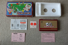 ebay® Auktion 168320978798 | VERPACKTES NINTENDO GAME & WATCH BLACK JACK BJ-60 1985 SEHR GUTER ZUSTAND Thumbnail of ebay® auction 168320978798 | VERPACKTES NINTENDO GAME & WATCH BLACK JACK BJ-60 1985 SEHR GUTER ZUSTAND