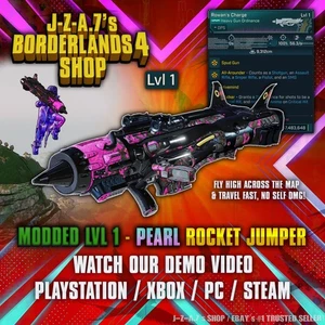 Borderlands 4✨ MODDED LEVEL ONE ROCKET JUMP FLY ORDNANCE BL4 GEAR ✅PC-PS-XBOX✨
