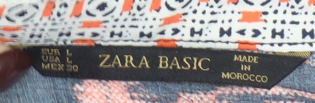 Zara Basic Women's Multicoloured Tunic Blouse Siz… - image 4