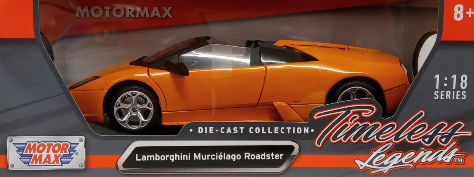 Motormax 1/18 Scale - Lamborghini Murcielago Roadster (2008)