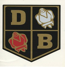 DAVID BROWN TRACTOR ROSES DECAL - EARLY TYPE 100MM