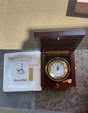 Weems and Plath Gimballed Box Clock #701100