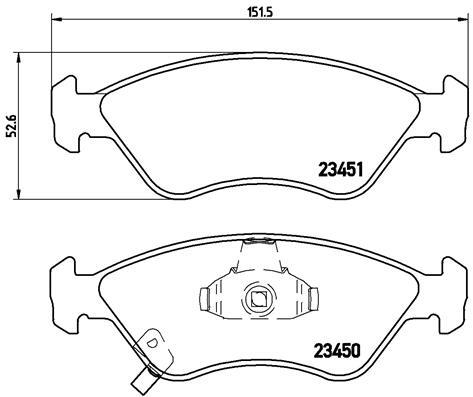 P 30 007 BREMBO Brake Pad Set, disc brake for KIA