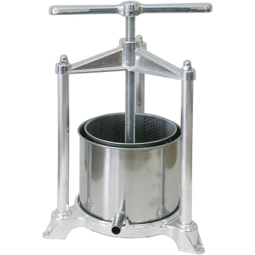 Torchietto torchio premitutto spremitutto per uva mirto agrumi acciaio inox 3,5 - Foto 2 di 2