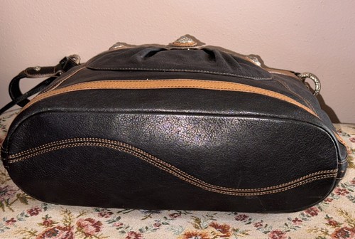 Wunderschöne Brighton Zip Top Hobo Style Saddle Bag Schultertasche Handtasche Boho Y2K - Bild 14 von 24