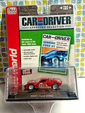 AUTO WORLD CAR AND DRIVER 1965 FORD GT40 NEW