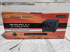  Powerbright Step Up  Down Transformer VC-750W 110V and 220V Outputs