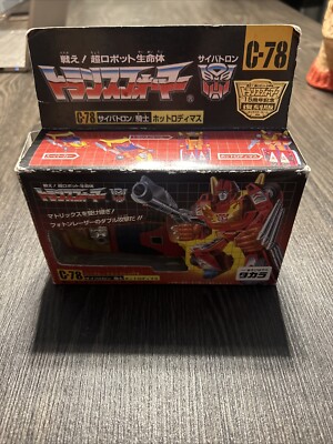 Transformers TAKARA 2000 Reissue   HOT RODIMUS - NEW MISB - G1 HOT ROD - Japan