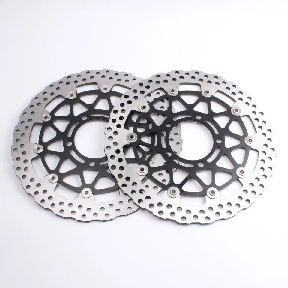 Juego de discos de freno delanteros para motocicleta KAWASAKI NINJA ZX-10R ABS 2011/12/13/14/15 Foto 2 de 4
