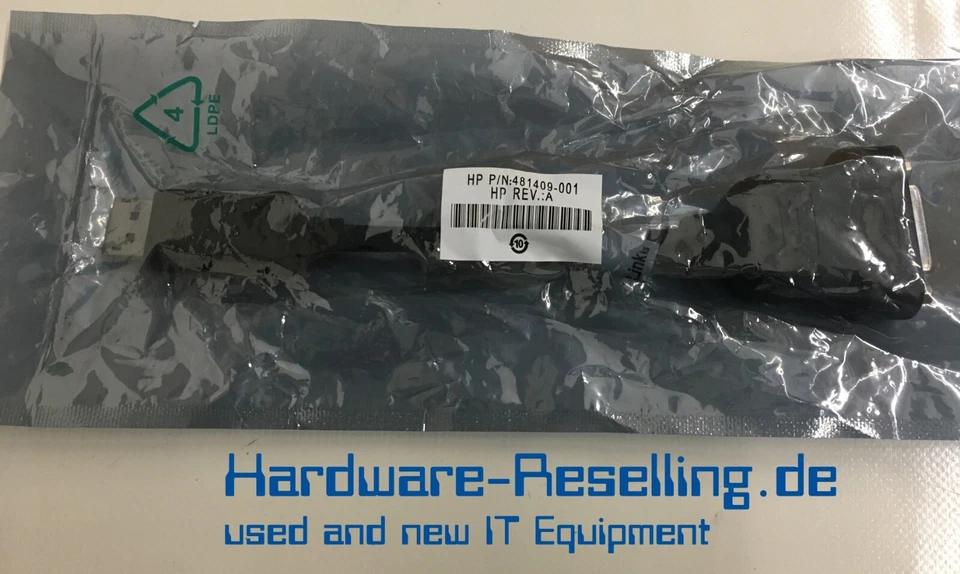 HP DisplayPort To DVI-D Adapter New OVP 481409-001 481409-002 FH973AA 662727-001 - Image 2 of 4