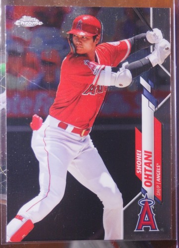 SHOHEI OHTANI IN CHROME #21 2020 TOPPS CHROME UPDATE