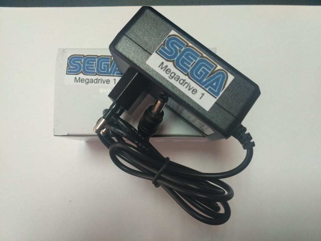 Alimentation Secteur Pour Sega / Yeno SC-3000 – Câble 2m – Retro Game Supply – Neuf