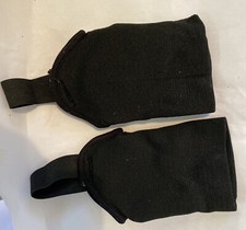 Black Ankle guards x 1 Pair Shield Protector Pads for Soccer Football