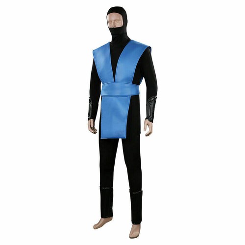 Disfraz de Halloween Cosplay Mortal Kombat Sub Zero Kuai Liang Bi Han - Imagen 4 de 8