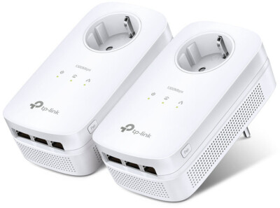 TP-LINK TL-PA8030P KIT AV1200 Powerline 2er KIT (3x LAN) bis 1,2 Gbit/s BRANDNEU