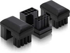 GPU VGA Pcie 8 Pin U Turn 180 Degree Angle Connector Power Adapter Board for Des