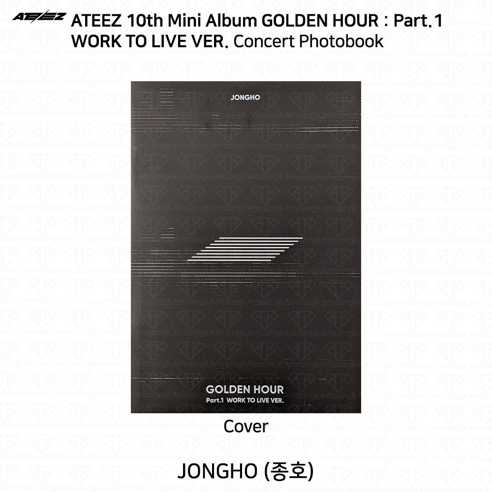 ATEEZ Golden Hour Part.1 Work To Live Ver Concert Photobook
