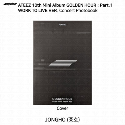 ATEEZ Golden Hour Part.1 Work To Live Ver Concert Photobook