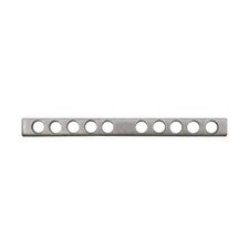 Solo DIY Pickup Steel Keeper Bar - 10 Hole, 50.0mm Spacing