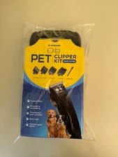 Pet Clipper Kit Dog & Cat Ceramic Blades, Heat Resistant's Safe, Quiet Motor