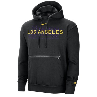 lakers cut off hoodie