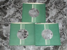 45 COMPANY RECORD SLEEVES. LOT OF THREE ABC, GREEN.