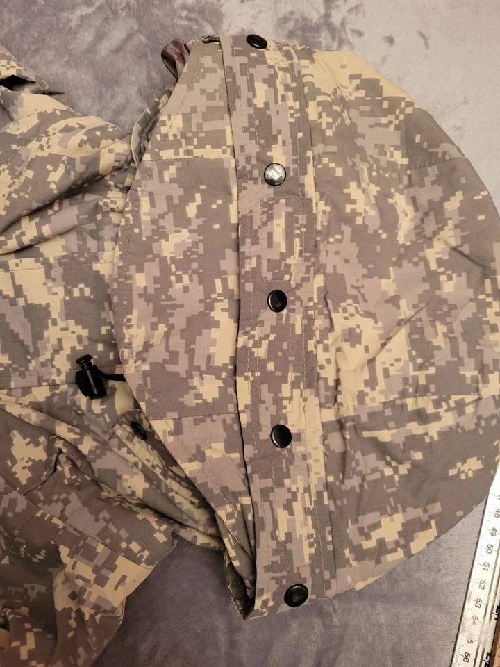 Tru Spec H20 Parka Jacket ECWCS ECW Medium Cold Weather Gen 1 Digital Camo Nylon - Image 4 of 4