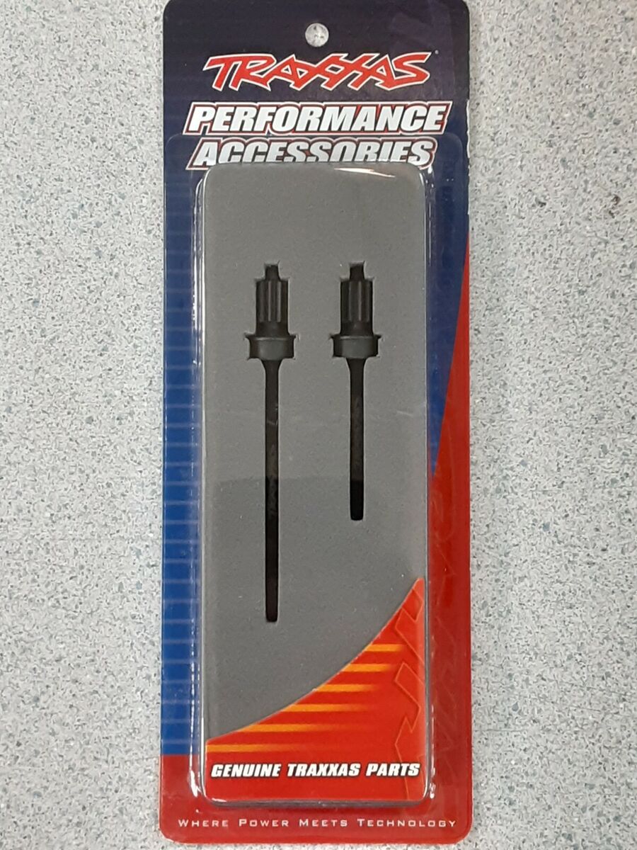 Traxxas TRX-4 Rear Heavy Duty Machined Axle Shafts w/Input Gear (2) Traxxas TRX-4 Rear Heavy Duty Machined Axle Shafts w/Input Gear (2)
