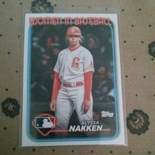 2024 Topps Series 2 Alyssa Nakken Women in Baseball #WIB-4