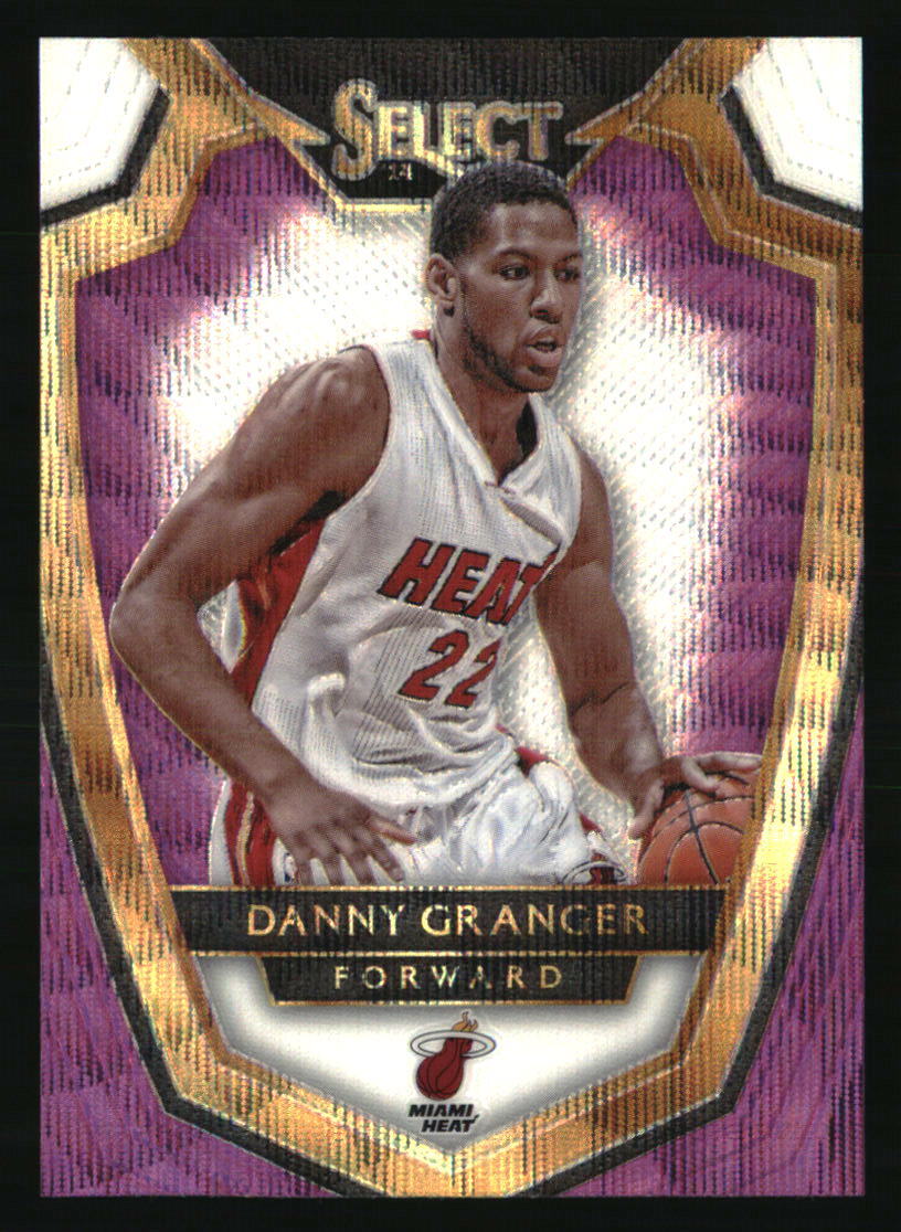 Danny Granger 2014 Panini Select Purple and White Prizm #124 Basketball Card