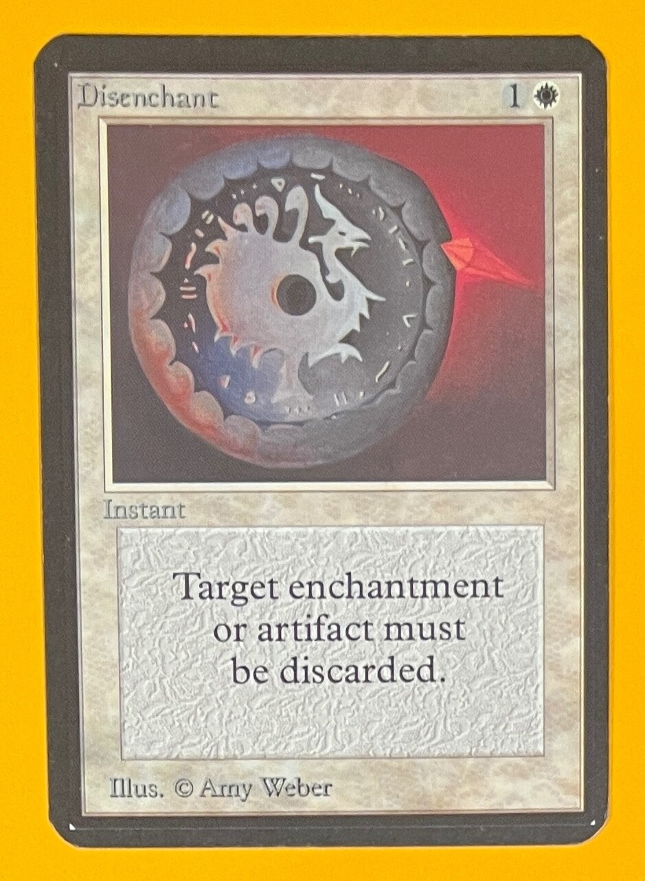 MTG DISENCHANT Alpha (OldManMTG 011-963)