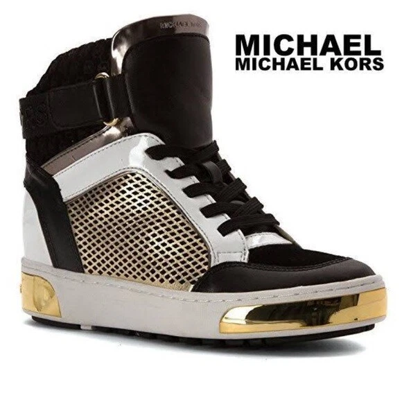 Michael kors pia 2024 high top sneakers