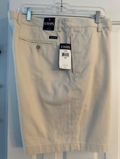 CHAPS REPLENISH STONE Walking Leisure Chino Dress SHORTS, Size 40